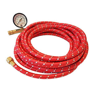 OEM Genuine GM 100 PSI On Board Air Compressor 22’ Hose Brass Connectors & Gauge